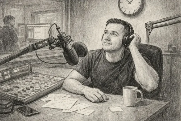 Что происходит в студии, когда микрофон выключен