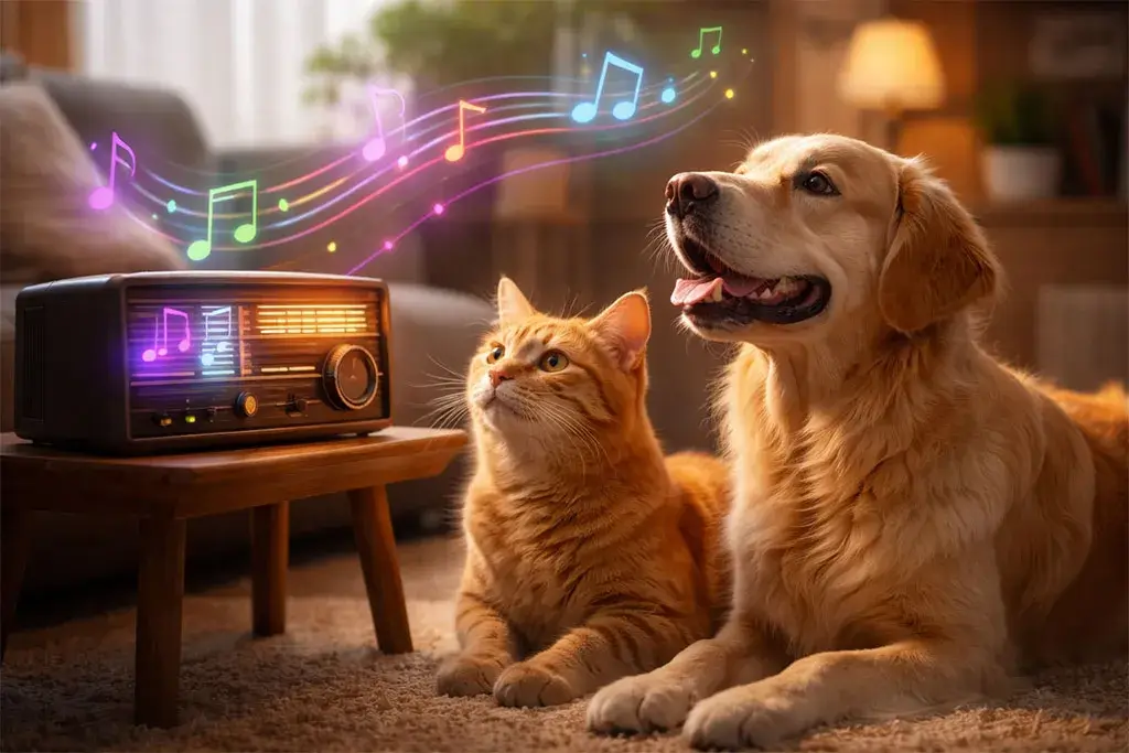 НАШЕ Радио запускает экспериментальный режим вещания «Эфир для питомцев»