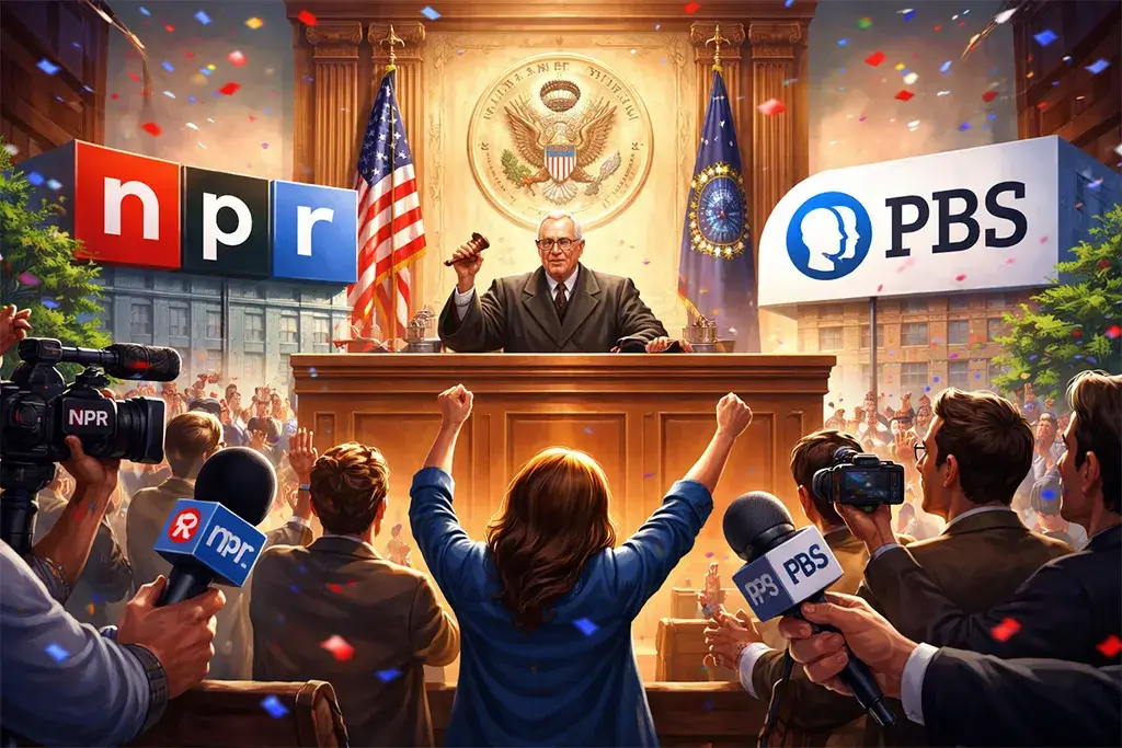 Суд в США признал неконституционным указ о прекращении финансирования NPR и PBS