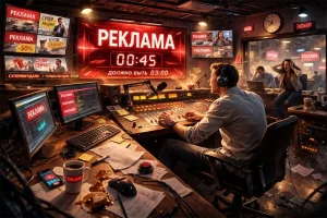 Рекламный блок решил, что трёх минут ему мало